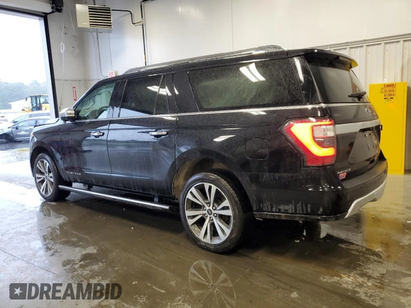 2021 Ford Expedition Max Platinum with VIN 1FMJK1MT2MEA56826, listed as a Copart auction lot 73131304 with 46,900 mi miles and Salvage title. Bid and sale history available at DreamBid. Image 2.