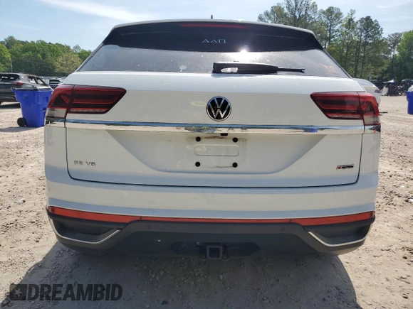 2020 Volkswagen Atlas SE with VIN 1V26E2CA6LC212575, listed as a Copart auction lot 54010195 with 73,391 mi miles and Salvage title. Bid and sale history available at DreamBid. Image 6.