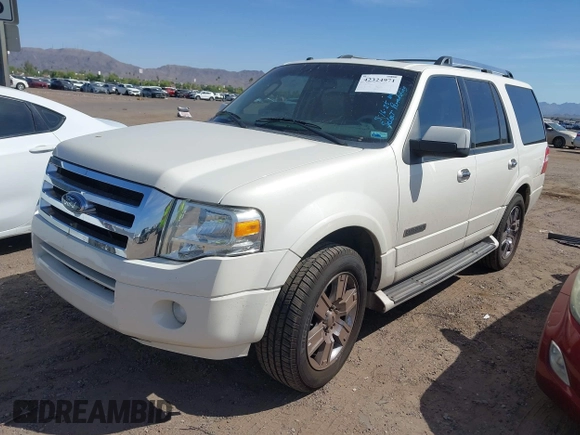 2008 Ford Expedition Limited z VIN 1FMFU19568LA06913, wystawiony jako IAAI lot #42324971 z przebiegiem 154 271 mil mil oraz . Historia ofert i sprzedaży dostępna na DreamBid. Obrazek 2.