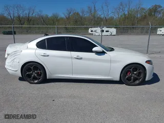 2017 Alfa Romeo Giulia Ti with VIN ZARFAECN0H7560749, listed as a IAAI auction lot 41674283 with 109,678 mi miles. Bid and sale history available at carsss.com. Image 13.