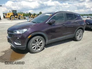 2021 Buick Encore GX Select with VIN KL4MMDSL7MB143133, listed as a Copart auction lot 55728285 with 87,731 mi miles and Salvage title. Bid and sale history available at DreamBid. Image 1.