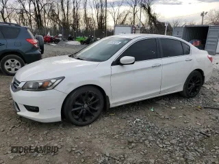 2014 Honda Accord Sedan Sport with VIN 1HGCR2F50EA278515, listed as a Copart auction lot 49825875 with 160,210 mi miles and Salvage Title. Bid and sale history available at carsss.com. Image 1.