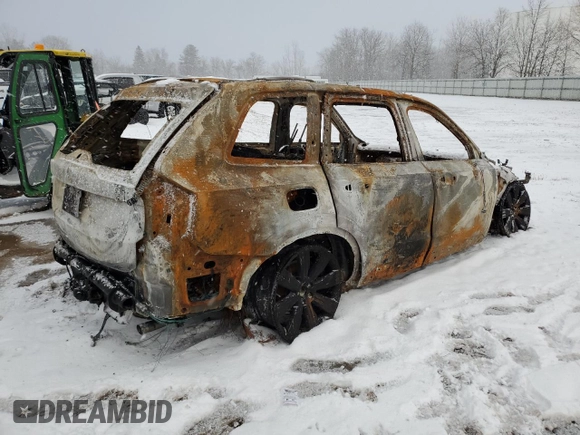 2020 Volvo XC90 Inscription with VIN YV4A22PL4L1616239, listed as a Copart auction lot 85603714 with Not provided miles and Salvage title. Bid and sale history available at DreamBid. Image 3.
