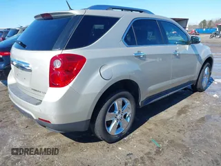 2013 Chevrolet Equinox LTZ with VIN 1GNALFEK9DZ108327, listed as a IAAI auction lot 41598350 with 95,458 mi miles. Bid and sale history available at carsss.com. Image 4.