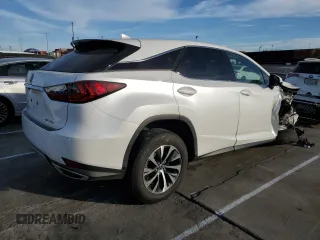 2020 Lexus RX with VIN 2T2AZMAA2LC161657, listed as a Copart auction lot 42333535 with 67,108 mi miles and Salvage Title. Bid and sale history available at carsss.com. Image 3.