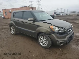 2012 Kia Soul + with VIN KNDJT2A66C7359374, listed as a Copart auction lot 47662235 with 145,627 mi miles and Salvage Title. Bid and sale history available at carsss.com. Image 4.