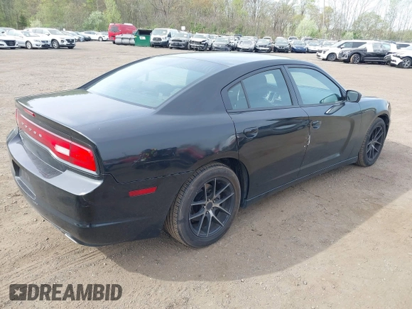 2012 Dodge Charger SE with VIN 2C3CDXBG1CH218814, listed as a IAAI auction lot 42125550 with 113,784 mi miles. Bid and sale history available at carsss.com. Image 4.