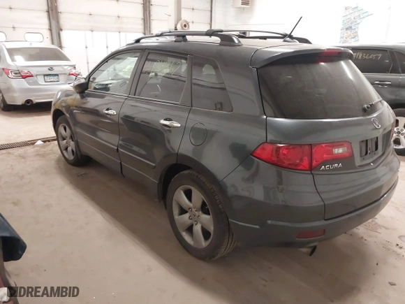 2007 Acura RDX Tech Pkg with VIN 5J8TB18557A002796, listed as a IAAI auction lot 41816462 with 213,066 mi miles. Bid and sale history available at carsss.com. Image 3.