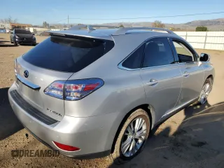 2010 Lexus RX 450h with VIN JTJBC1BA0A2008842, listed as a Copart auction lot 86875184 with 202,885 mi miles and Salvage title. Bid and sale history available at DreamBid. Image 3.