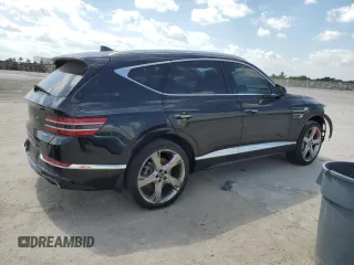 2022 Genesis GV80 with VIN KMUHBDSB2NU101119, listed as a Copart auction lot 45217395 with 31,477 mi miles and Non repairable. Bid and sale history available at DreamBid. Image 3.
