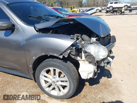 2015 Nissan Juke S with VIN JN8AF5MR3FT506748, listed as a IAAI auction lot 41596464 with 1 mi miles. Bid and sale history available at carsss.com. Image 18.