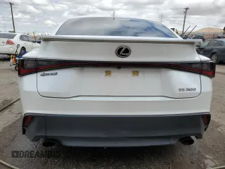 2021 Lexus IS 300 with VIN JTHAA1D28M5112488, listed as a Copart auction lot 56002845 with 41,660 mi miles and Salvage title. Bid and sale history available at DreamBid. Image 6.