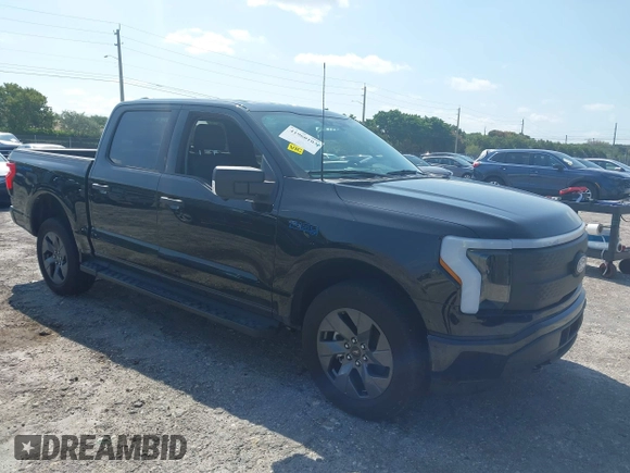 2024 Ford F-150 Lightning XLT with VIN 1FTVW3LK8RWG20320, listed as a IAAI auction lot 41960103 with Not provided miles and . Bid and sale history available at DreamBid. Image 1.