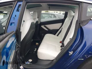 2020 Tesla Model 3 Long Range with VIN 5YJ3E1EB9LF744684, listed as a IAAI auction lot 41805065 with 92,123 mi miles. Bid and sale history available at carsss.com. Image 8.