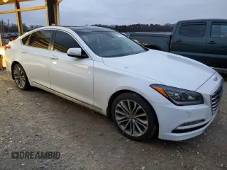 2017 Genesis G80 3.8L z VIN KMHGN4JE0HU171834, wystawiony jako Copart lot #47764005 z przebiegiem 86 389 mil mil oraz Szkoda całkowita • Salvage title. Historia ofert i sprzedaży dostępna na DreamBid. Obrazek 4.