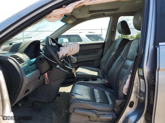2007 Honda CR-V EX-L with VIN 5J6RE487X7L006392, listed as a Copart auction lot 70710854 with 147,244 mi miles and Salvage Title. Bid and sale history available at carsss.com. Image 7.