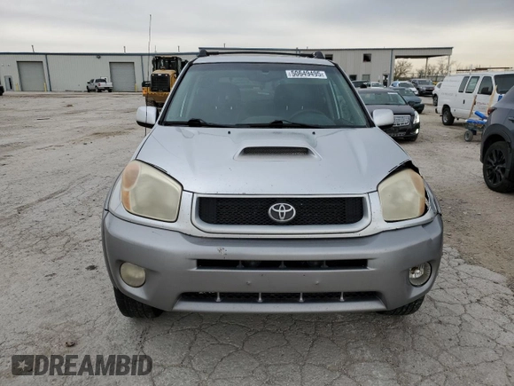 2005 Toyota RAV4 with VIN JTEGD20V350067379, listed as a Copart auction lot 50649495 with 321,507 mi miles and Salvage Title. Bid and sale history available at DreamBid. Image 5.