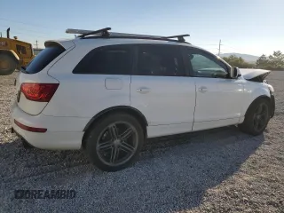 2012 Audi Q7 Prestige with VIN WA1WMAFE9CD004112, listed as a Copart auction lot 69120304 with 110,108 mi miles and Salvage title. Bid and sale history available at DreamBid. Image 3.