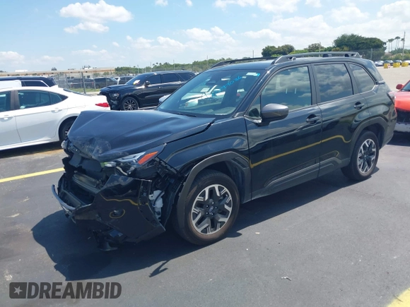 2025 Subaru Forester Premium with VIN JF2SLDDC6SH405992, listed as a IAAI auction lot 42299086 with 12,476 mi miles and . Bid and sale history available at DreamBid. Image 18.