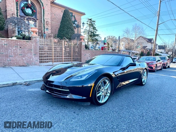 2019 Chevrolet Corvette 3LT with VIN 1G1YF3D73K5117449, listed as a Copart auction lot 87556195 with 53,655 mi miles and Salvage Title. Bid and sale history available at carsss.com. Image 2.