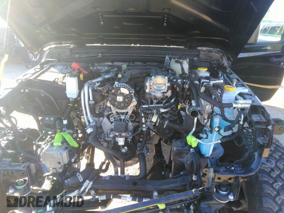 2024 Jeep Wrangler Sport S with VIN 1C4PJXDG3RW266909, listed as a IAAI auction lot 41242792 with 6,132 mi miles and . Bid and sale history available at DreamBid. Image 10.