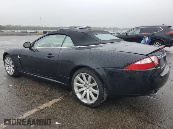 2007 Jaguar XK with VIN SAJDA44B175B00756, listed as a Copart auction lot 55358185 with 104,282 mi miles and Clean Title. Bid and sale history available at DreamBid. Image 2.
