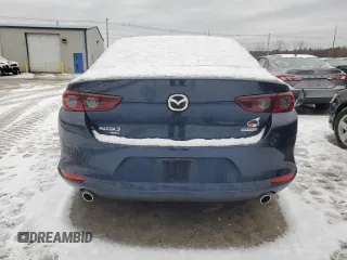 2021 Mazda 3 Select with VIN 3MZBPBBL1MM251715, listed as a Copart auction lot 46135775 with 37,917 mi miles and Salvage Title. Bid and sale history available at carsss.com. Image 6.