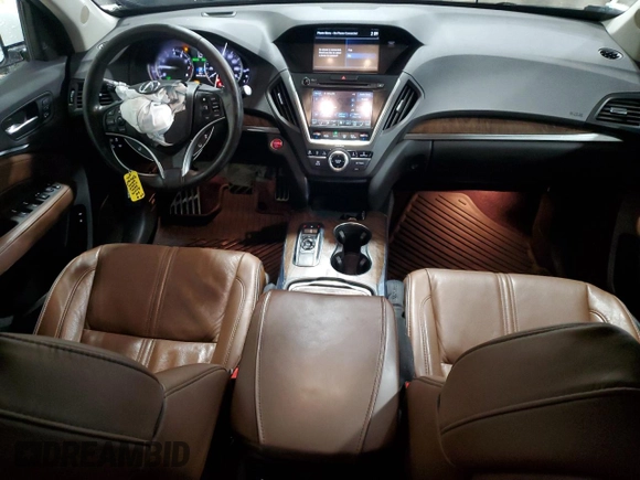 2020 Acura MDX Sport Hybrid w/Advance Pkg with VIN 5J8YD7H7XLL001792, listed as a Copart auction lot 88043645 with 49,726 mi miles and Salvage Title. Bid and sale history available at carsss.com. Image 8.