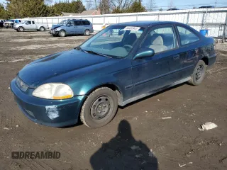 1997 Honda Civic EX z VIN 1HGEJ8146VL037600, wystawiony jako Copart lot #44456945 z przebiegiem 314 555 mil mil oraz Czysty tytuł • Clean title. Historia ofert i sprzedaży dostępna na DreamBid. Obrazek 1.