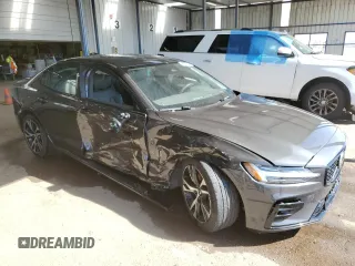 2024 Volvo S60 Core Dark Theme with VIN 7JRL12FK5RG320449, listed as a Copart auction lot 64716455 with 28,983 mi miles and Clean title. Bid and sale history available at DreamBid. Image 4.