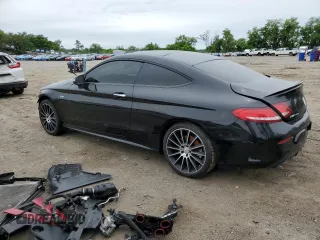 2018 Mercedes-Benz C 43 AMG with VIN WDDWJ6EB8JF684725, listed as a Copart auction lot 58220615 with 96,611 mi miles and Clean title. Bid and sale history available at DreamBid. Image 2.