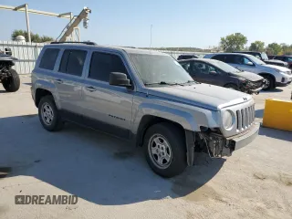 2017 Jeep Patriot Sport with VIN 1C4NJPBA6HD149986, listed as a Copart auction lot 75048654 with 117,003 mi miles and Salvage Title. Bid and sale history available at carsss.com. Image 4.