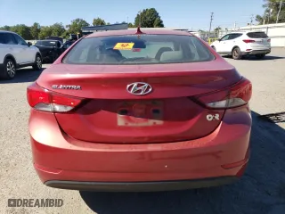 2015 Hyundai Elantra Limited with VIN KMHDH4AEXFU363432, listed as a Copart auction lot 76115064 with 110,385 mi miles and Salvage Title. Bid and sale history available at carsss.com. Image 6.