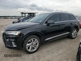 2023 Audi Q7 Premium z VIN WA1AXBF71PD017225, wystawiony jako Copart lot #54541995 z przebiegiem 28 874 mil mil oraz Szkoda całkowita • Salvage title. Historia ofert i sprzedaży dostępna na DreamBid. Obrazek 1.