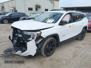 2022 GMC Terrain AT4 with VIN 3GKALYEV4NL250578, listed as a IAAI auction lot 42218524 with 24,680 mi miles and . Bid and sale history available at DreamBid. Image 17.