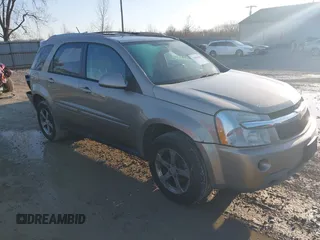 2007 Chevrolet Equinox LT with VIN 2CNDL63F576065483, listed as a IAAI auction lot 41808569 with 190,016 mi miles. Bid and sale history available at carsss.com. Image 1.