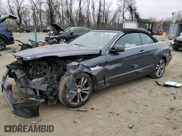 2014 Mercedes-Benz E-Class E 350 with VIN WDDKK5KFXEF250454, listed as a Copart auction lot 48561495 with 163,483 mi miles and Clean Title. Bid and sale history available at carsss.com. Image 1.