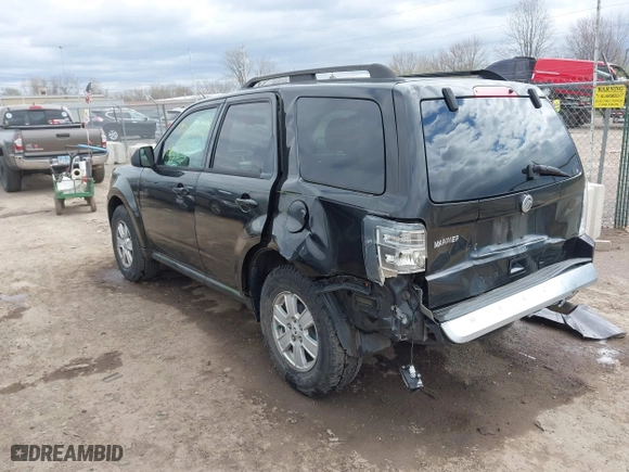 2011 Mercury Mariner with VIN 4M2CN8B7XBKJ01717, listed as a IAAI auction lot 42030587 with 115,766 mi miles. Bid and sale history available at carsss.com. Image 3.