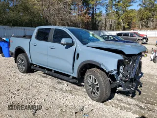 2024 Ford Ranger LARIAT with VIN 1FTER4KP1RLE39216, listed as a Copart auction lot 88064415 with 3,687 mi miles and Salvage Title. Bid and sale history available at carsss.com. Image 4.