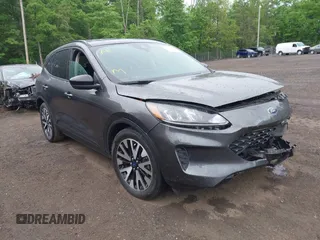 2020 Ford Escape SE Sport Hybrid with VIN 1FMCU0BZ0LUC52871, listed as a IAAI auction lot 42225741 with Not provided miles and . Bid and sale history available at DreamBid. Image 1.