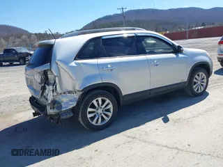 2011 Kia Sorento EX with VIN 5XYKUDA28BG104771, listed as a IAAI auction lot 41875456 with 137,340 mi miles. Bid and sale history available at carsss.com. Image 4.