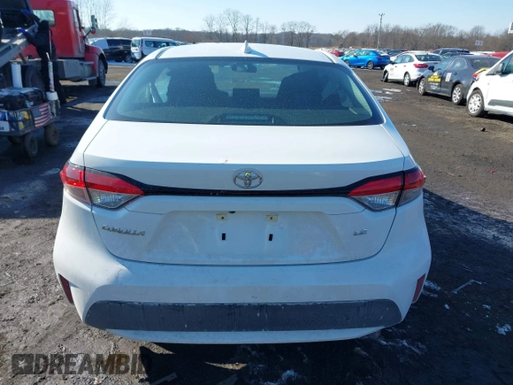 2021 Toyota Corolla LE with VIN 5YFEPMAE7MP200792, listed as a IAAI auction lot 41408348 with 32,735 mi miles and . Bid and sale history available at carsss.com. Image 16.