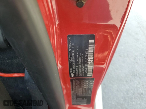 2004 MINI Hardtop with VIN WMWRC33444TC50103, listed as a Copart auction lot 63449615 with 144,467 mi miles and Salvage title. Bid and sale history available at DreamBid. Image 12.