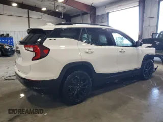 2022 GMC Terrain SLE with VIN 3GKALMEV4NL238326, listed as a Copart auction lot 83573434 with 66,056 mi miles and Salvage title. Bid and sale history available at DreamBid. Image 3.