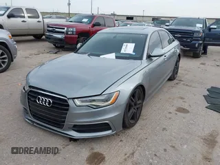 2015 Audi A6 3.0T Premium Plus with VIN WAUFGAFC9FN047047, listed as a IAAI auction lot 41328488 with 83,840 mi miles. Bid and sale history available at carsss.com. Image 17.