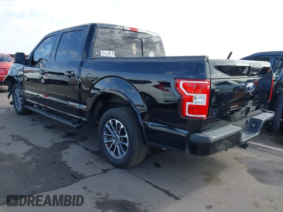 2020 Ford F-150 XL with VIN 1FTEW1CP9LKF40166, listed as a IAAI auction lot 41934877 with 82,355 mi miles. Bid and sale history available at carsss.com. Image 3.