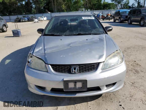 2005 Honda Civic Cpe LX with VIN 1HGEM22535L020118, listed as a Copart auction lot 52346185 with 148,777 mi miles and Salvage Title. Bid and sale history available at carsss.com. Image 5.