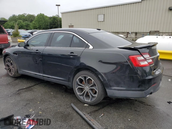 2013 Ford Taurus SHO with VIN 1FAHP2KT6DG211496, listed as a Copart auction lot 63424445 with 123,742 mi miles and Salvage title. Bid and sale history available at DreamBid. Image 2.