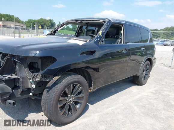 2018 Nissan Armada Platinum with VIN JN8AY2NE5J9731473, listed as a IAAI auction lot 42441530 with 94,033 mi miles and . Bid and sale history available at DreamBid. Image 17.