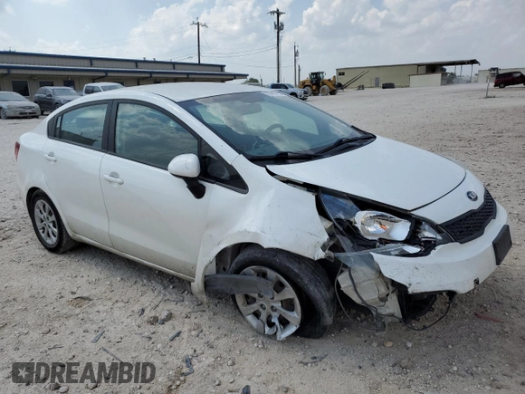 2017 Kia Rio LX z VIN KNADM4A36H6044693, wystawiony jako Copart lot #55349215 z przebiegiem 84 323 mil mil oraz Szkody całkowita. Historia ofert i sprzedaży dostępna na DreamBid. Obrazek 4.